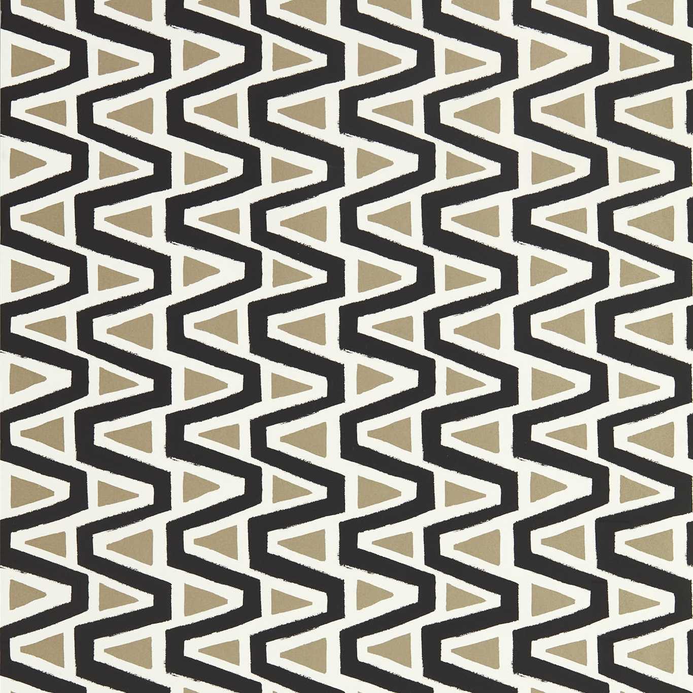 HARLEQUIN Perception Wallpaper Geometric Black Earth,Gilver,New Beginnings  Rotary Wide Width Printed Wallpaper - HQN2112834
