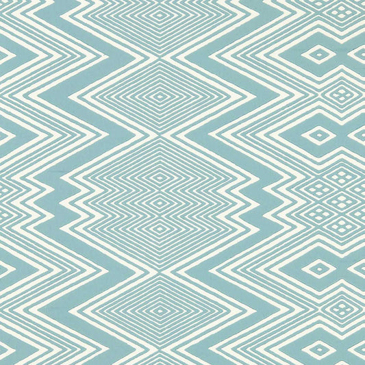 HARLEQUIN Ankara Wallpaper Geometric Sky,Awakening  Surface- Printed Wallpaper - HQN2112848