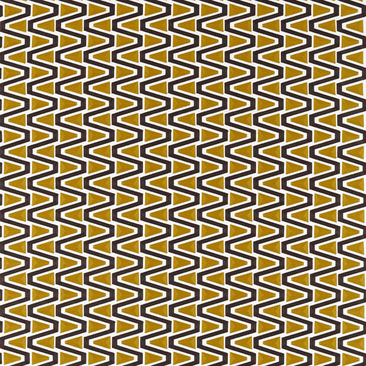 HARLEQUIN Perception Fabric Geometric Dijon,Black Earth,New Beginnings   - HQN2133871