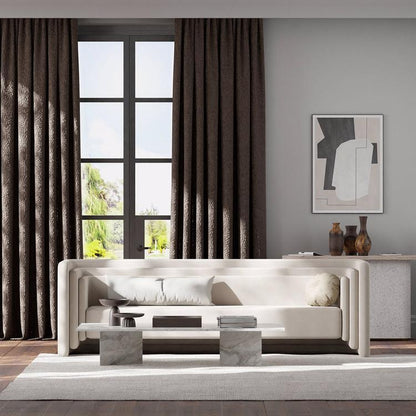 HARLEQUIN Lyrical Fabric Plains , Textures Black Earth   - HQN2133879