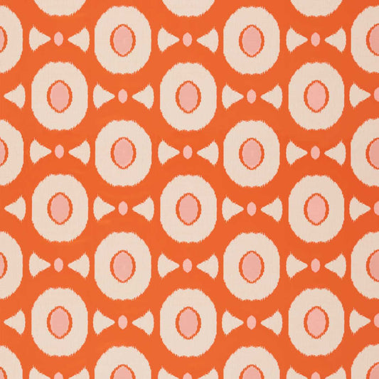 HARLEQUIN Zinnia Fabric Spots Clemetine,Peony   - HQN2133887