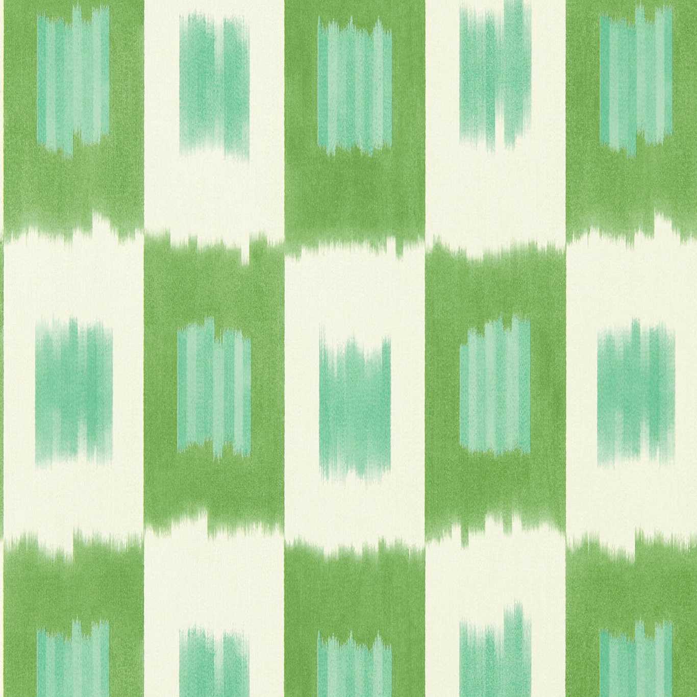 Harlequin Shiruku Wallpaper Checks Emerald,Forest  Gravure Printed Wallpaper - HQN3112921