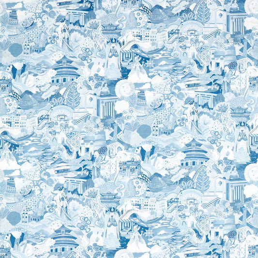 Harlequin Journey of Discovery Fabric Landscapes Wild Water,Exhale   - HQN3121127