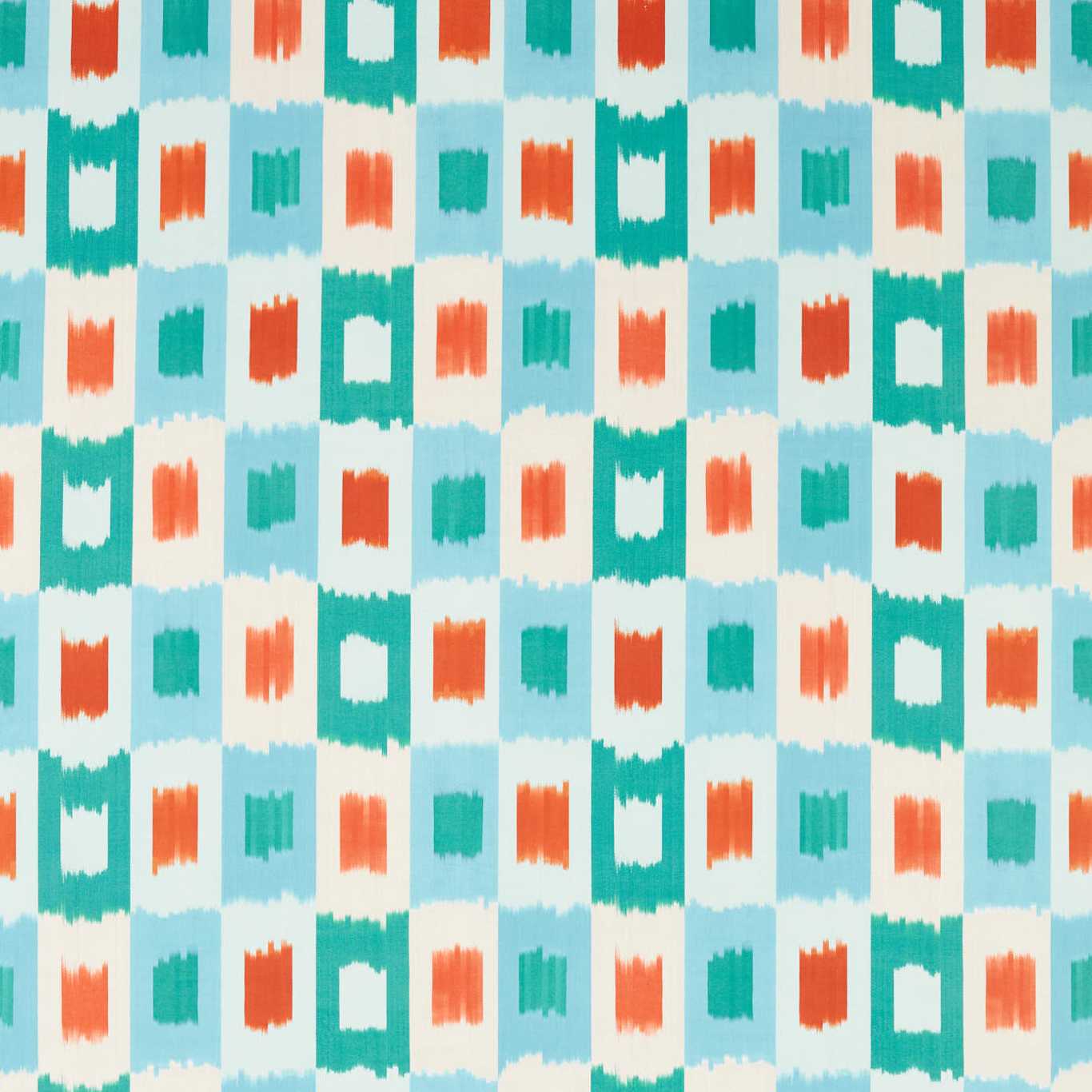 Harlequin Shiruku Fabric Stripes Harissa,Amazonia,Emerald   - HQN3121128