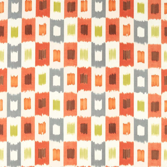 Harlequin Shiruku Fabric Stripes Paprika,Sketched,Nectar   - HQN3121130