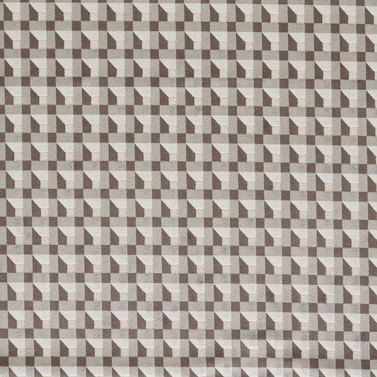 Harlequin Blocks Fabric Geometric Black Earth,Sketched,Diffused Light   - HQN3133900