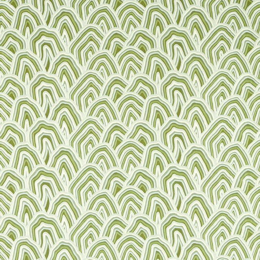 Harlequin Kumo Fabric Abstract , Graphic Seaglass,Forest,Silver Willow   - HQN3133907