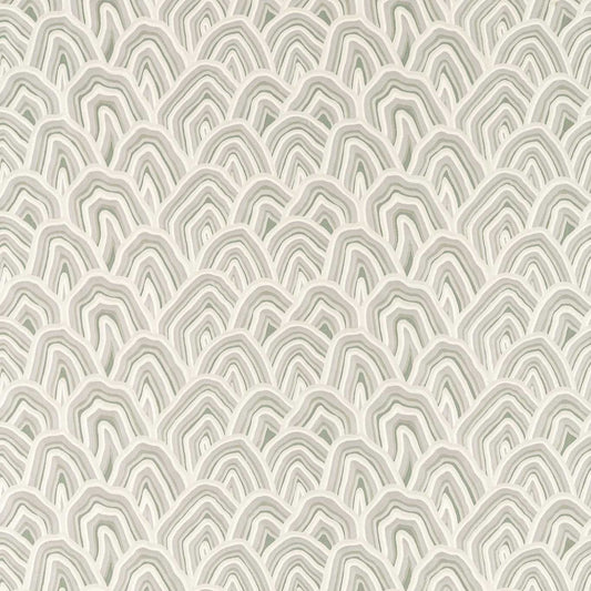 Harlequin Kumo Fabric Abstract , Graphic Hempseed,Shiitake,Sketched   - HQN3133909