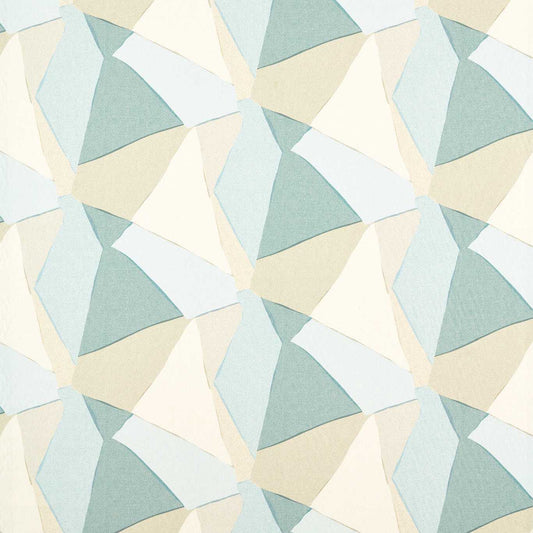 HARLEQUIN Sumi Reflect Fabric Abstract , Graphic Sky,Pebble,Canvas   - HRFD121198