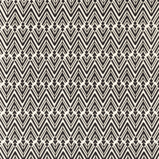 HARLEQUIN Thalia Fabric Geometric Black Earth   - HRFD134018