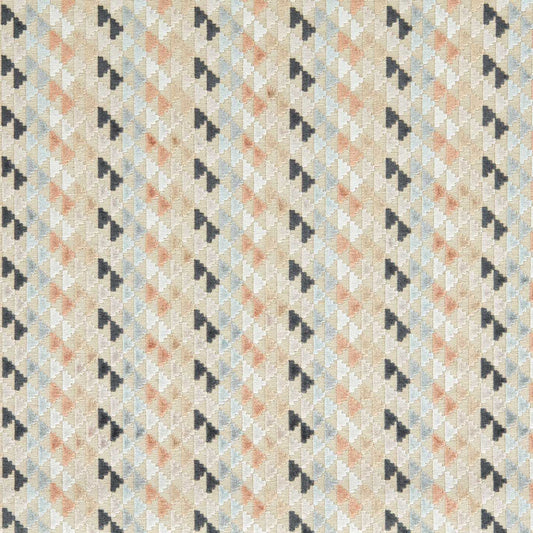 HARLEQUIN Vidi Fabric Geometric Sky,Slate,Taupe   - HRFV134027