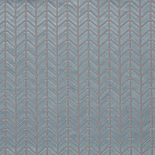HARLEQUIN Perplex Fabric Geometric Cornflower   - HRFV134044