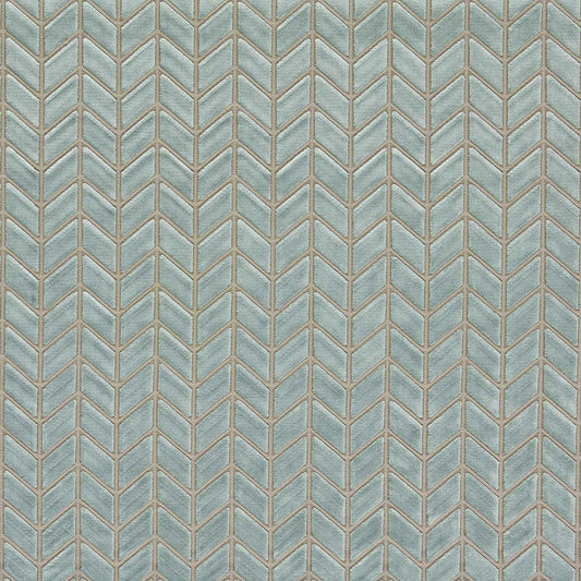 HARLEQUIN Perplex Fabric Geometric Aqua   - HRFV134045