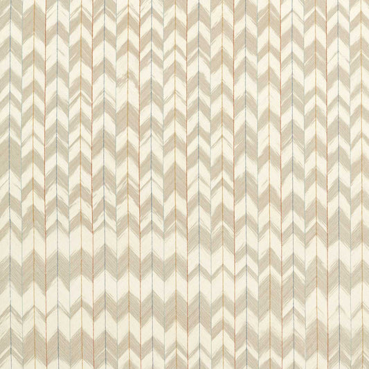 HARLEQUIN Suisai Fabric Stripes Taupe,Paprika,First Light   - HRTF134056