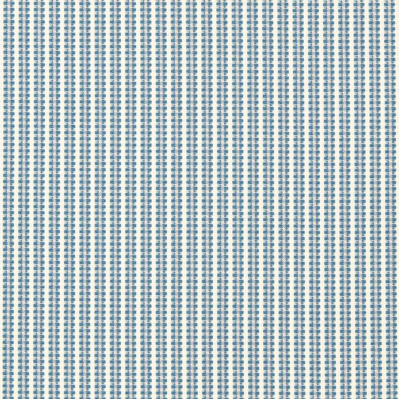 HARLEQUIN Pepita Stripe Fabric Stripes Sky,Linen   - HRTF134063