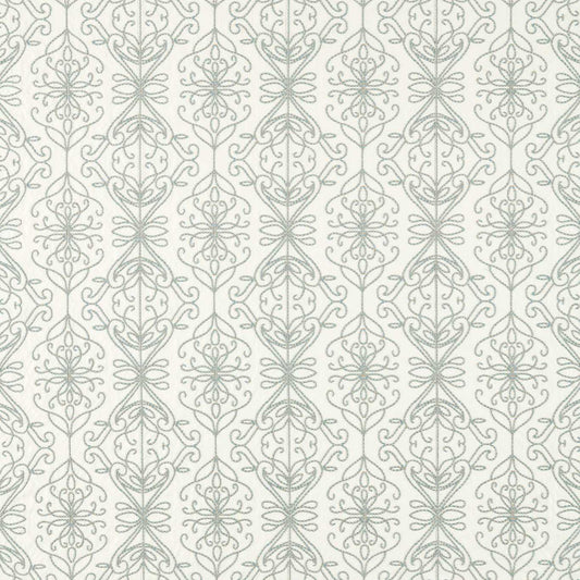 HARLEQUIN Java Linen Fabric Damasks Sky,Pearl   - HRTF134067