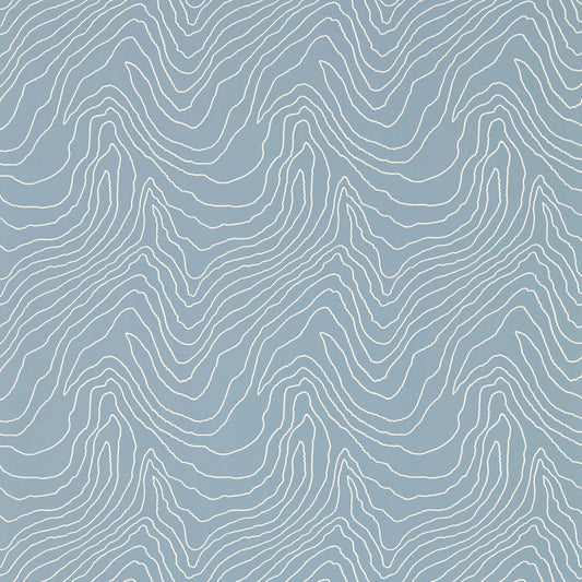 HARLEQUIN Formation Wallpaper Abstract , Graphic Cornflower  Rotary Wide Width - HRWO113100