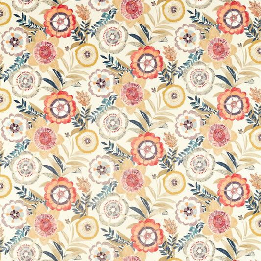 HARLEQUIN Komovi  Fabric Contemporary, Floral Sunset,Blush,Midnight   - HSAF120813