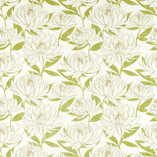 HARLEQUIN Sebal  Fabric Classic Floral Laurel,Chalk   - HSAF120818