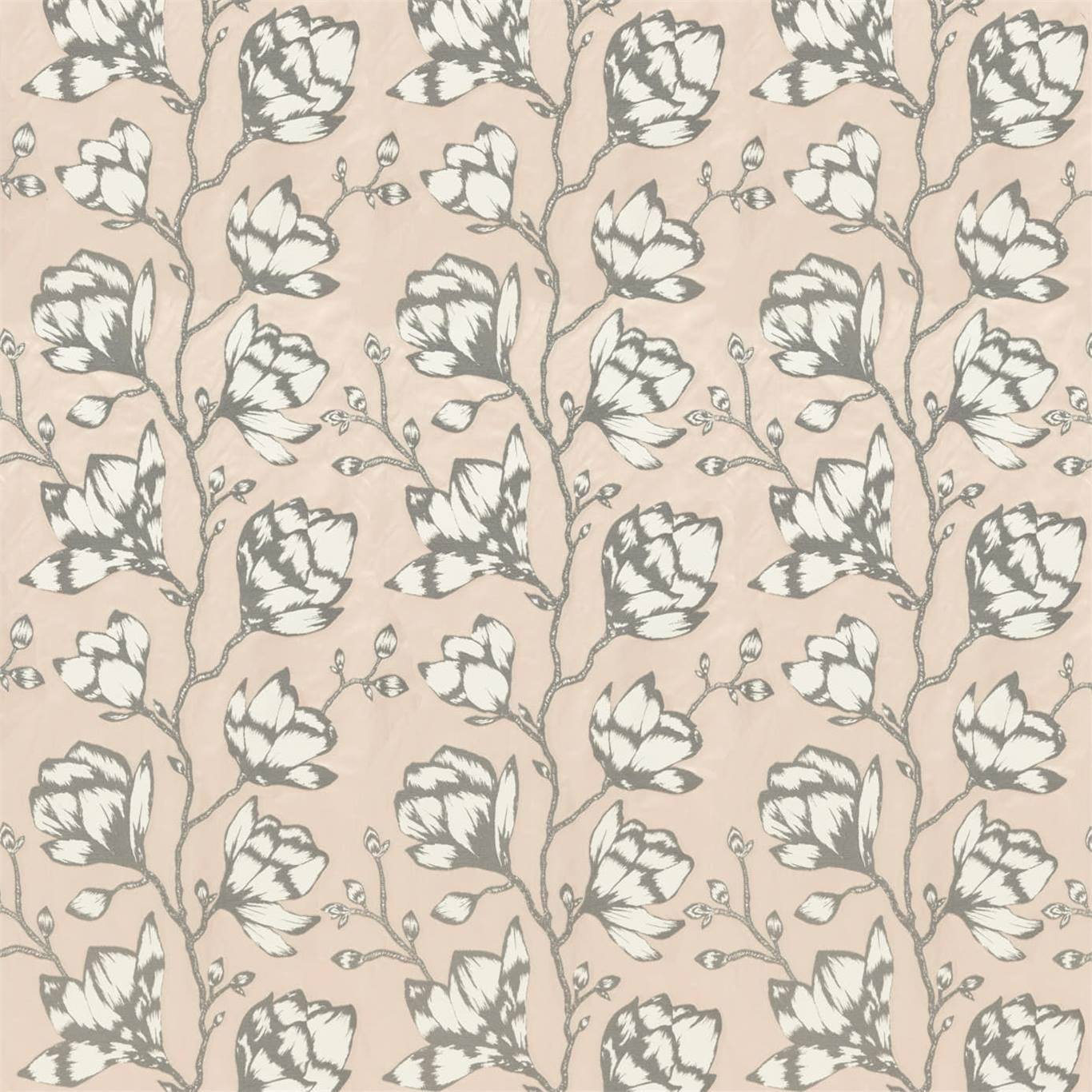 HARLEQUIN Lustica Fabric Classic Floral Powder   - HSAF132946