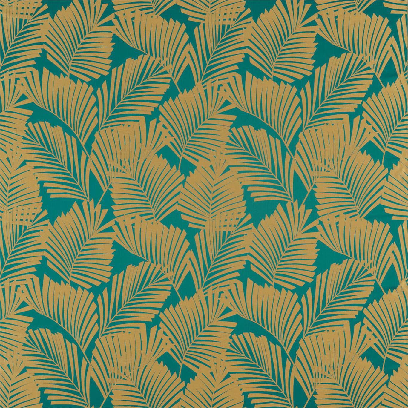HARLEQUIN Mala Fabric Leaves , Trees Peacock   - HSAF132948