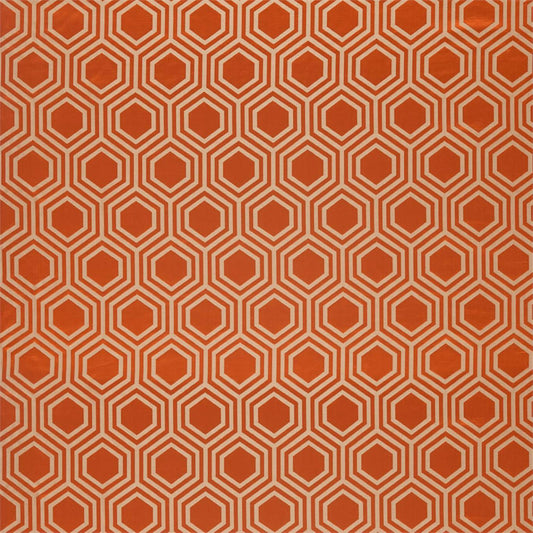 HARLEQUIN Selo Fabric Geometric Russet   - HSAF132958