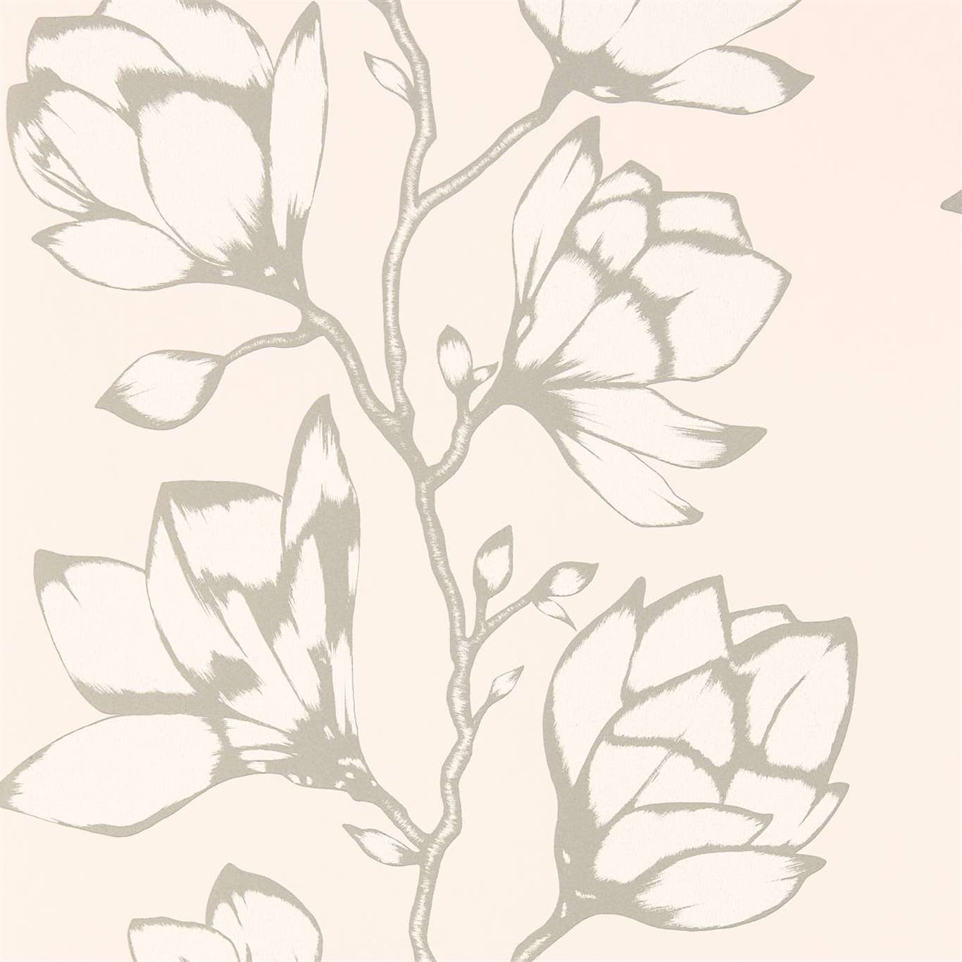 HARLEQUIN Lustica Wallpaper Contemporary, Floral Powder  Rotary/Gravure Wallpaper - HSAW112145