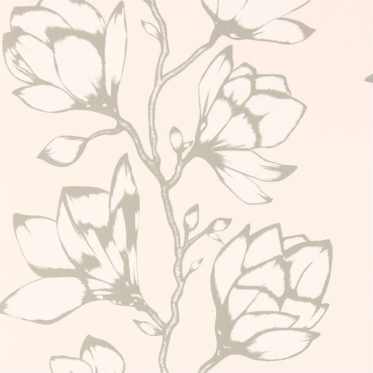 HARLEQUIN Lustica Wallpaper Contemporary, Floral Powder  Rotary/Gravure Wallpaper - HSAW112145