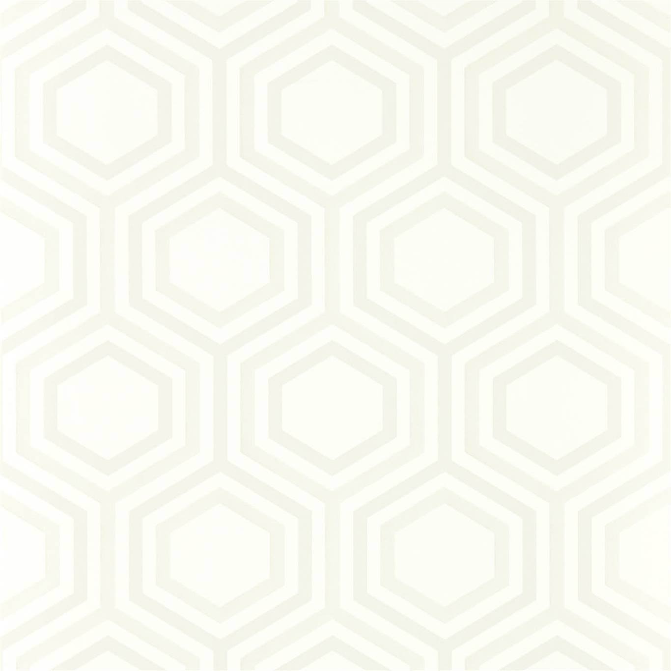 HARLEQUIN Selo Wallpaper Geometric Pearl,Silver  Gravure Printed Wallpaper - HSAW112150