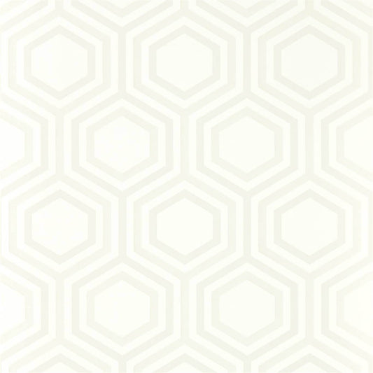 HARLEQUIN Selo Wallpaper Geometric Pearl,Silver  Gravure Printed Wallpaper - HSAW112150