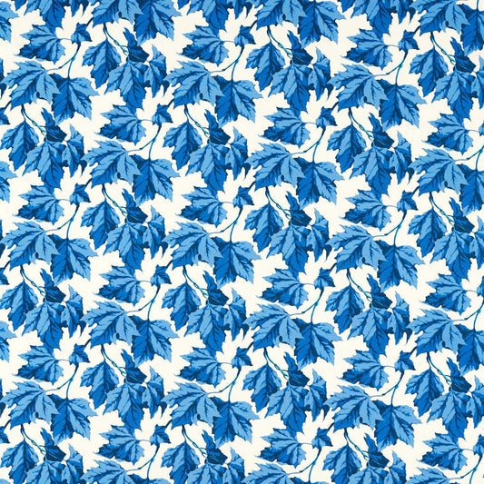 HARLEQUIN Dappled Leaf Fabric Leaves , Trees Lapis   - HSRF121189