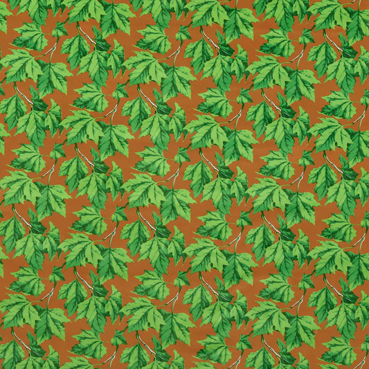 HARLEQUIN Dappled Leaf Fabric Leaves , Trees Emerald,Amber   - HSRF121191