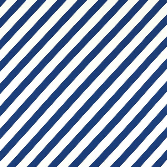 HARLEQUIN Paper Straw Stripe Fabric Abstract , Graphic Lapis   - HSRF133992