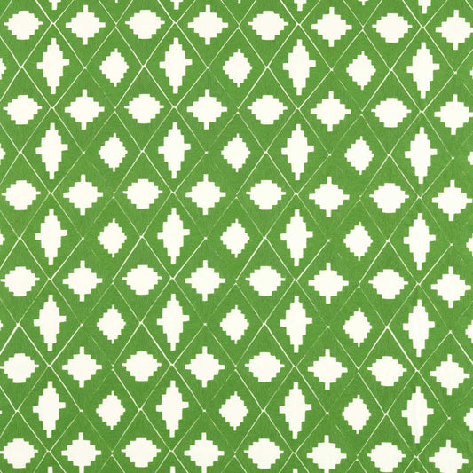 HARLEQUIN Garden Terrace Fabric Abstract , Graphic Peridot,Pearl   - HSRF133997