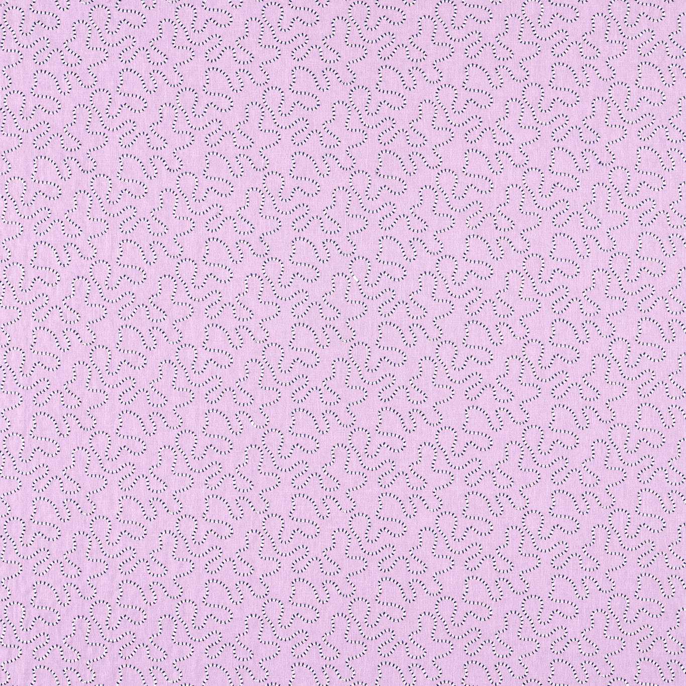 HARLEQUIN Wiggle Fabric Abstract , Graphic Amethyst,Lapis   - HSRF134001