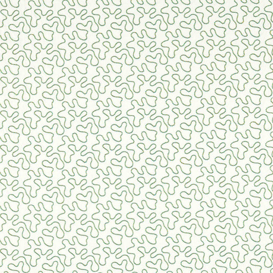 HARLEQUIN Wiggle Fabric Abstract , Graphic Peridot,Pearl   - HSRF134003