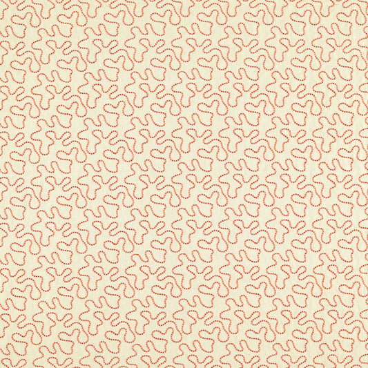 HARLEQUIN Wiggle Fabric Abstract , Graphic Linen,Carnelian   - HSRF134999