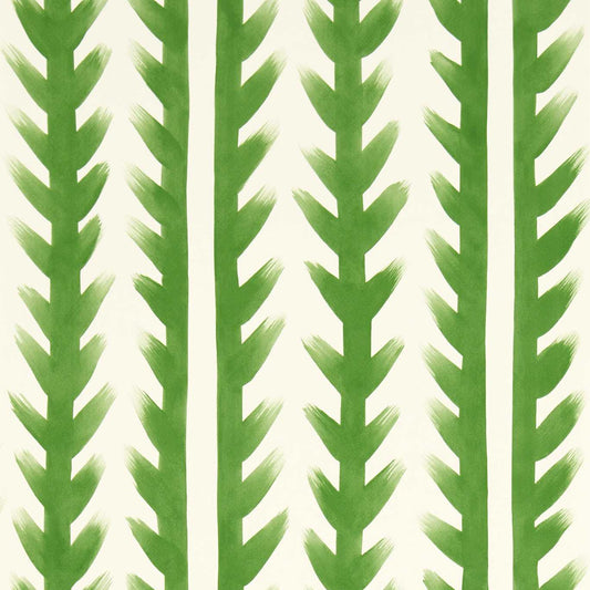 HARLEQUIN Sticky Grass Wallpaper Abstract , Graphic Emerald  Gravure Printed Wallpaper - HSRW113054
