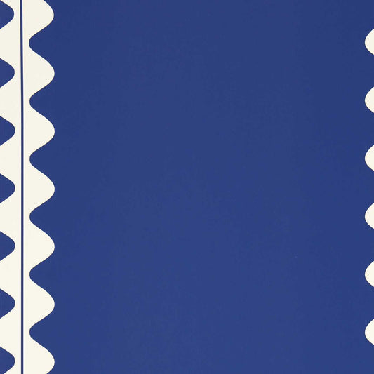 HARLEQUIN Ric Rac Wallpaper Abstract , Graphic Lapis  Rotary Printed Wallpaper - HSRW113060