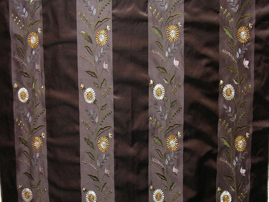 SCALAMANDRE OUTLET  FABRIC KENYA  FABRIC GANACHE   - HS 00011811