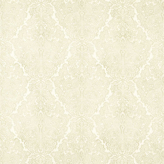 HARLEQUIN Aureilia Fabric Damasks Sandstone Chalk   - HTEF120974