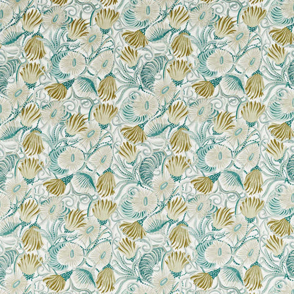 HARLEQUIN Montipora Fabric Leaves , Trees Amazonia,Nectar   - HTEF121007