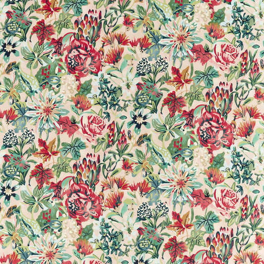 HARLEQUIN Perennials Fabric Contemporary, Floral (Gaia) Positano,Tree Canopy,Tulip   - HTEF121014