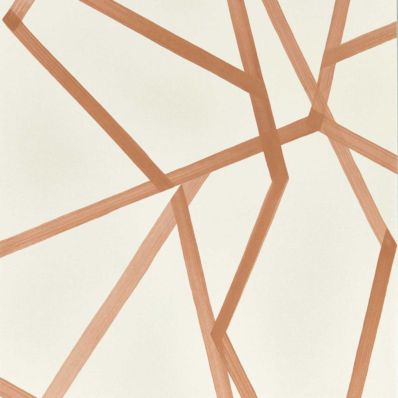 HARLEQUIN Sumi Wallpaper Geometric Linen,Copper  Gravure - Wide Width Printed Wallpaper - HTEW112598