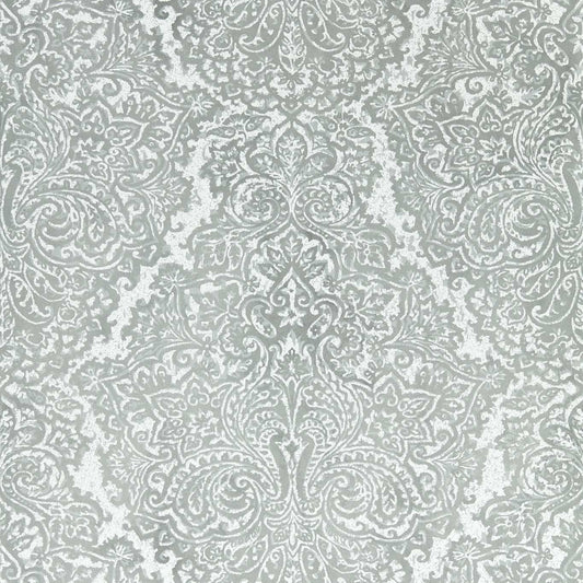 HARLEQUIN Aurelia Wallpaper Damasks French Grey,Silver  Rotary/Gravure Wide Width Printed Wallpaper - HTEW112611