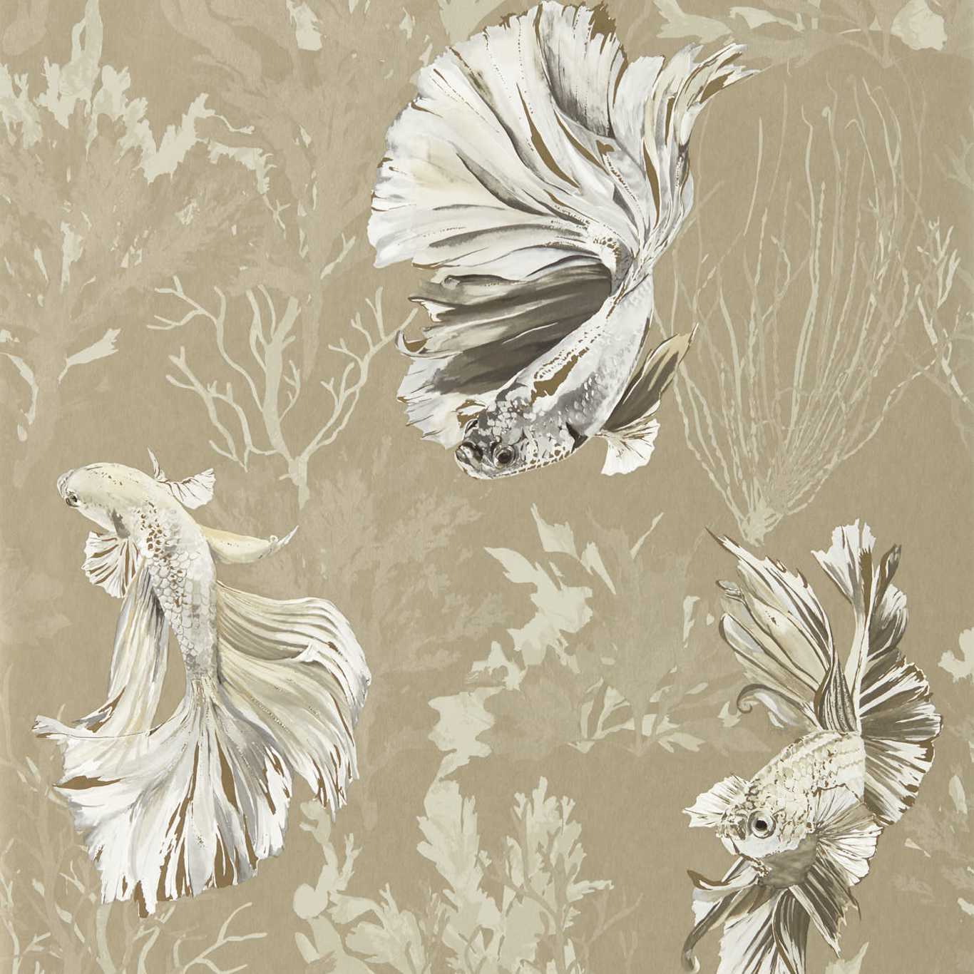 HARLEQUIN Halfmoon Wallpaper Animals Gilver, Tranquility  Gravure Printed Wallpaper - HTEW112765