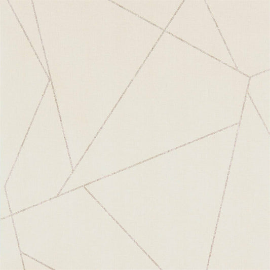 HARLEQUIN Parapet  Wallpaper Geometric Biscotte  Gravure Wide Width Vinyl - HTWW112075