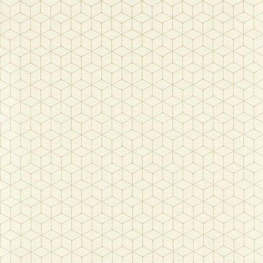 HARLEQUIN Vault Wallpaper Geometric Sesame  Gravure Wide Width Vinyl - HTWW112083