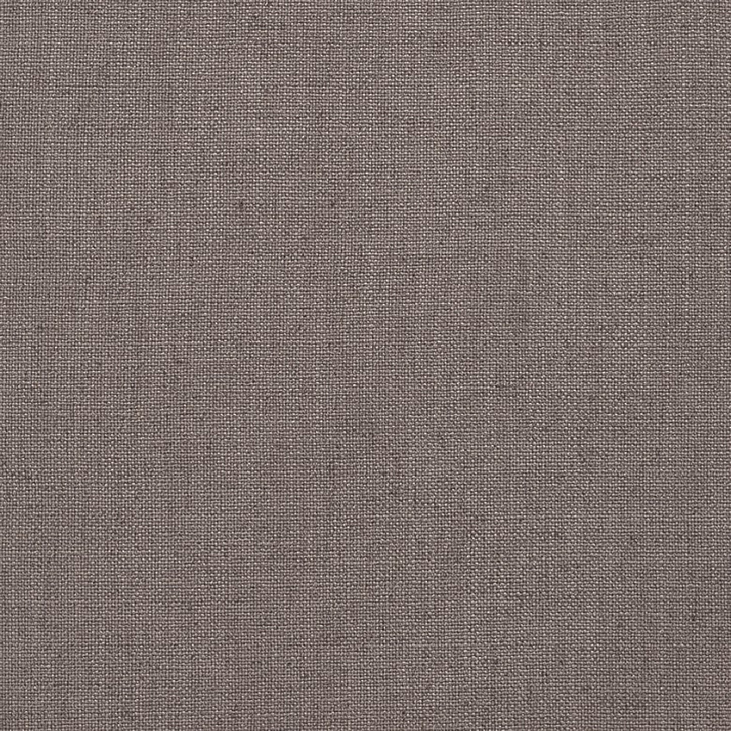 Taupe-brown woven fabric swatch with subtle linen texture, suitable for upholstery or drapery.