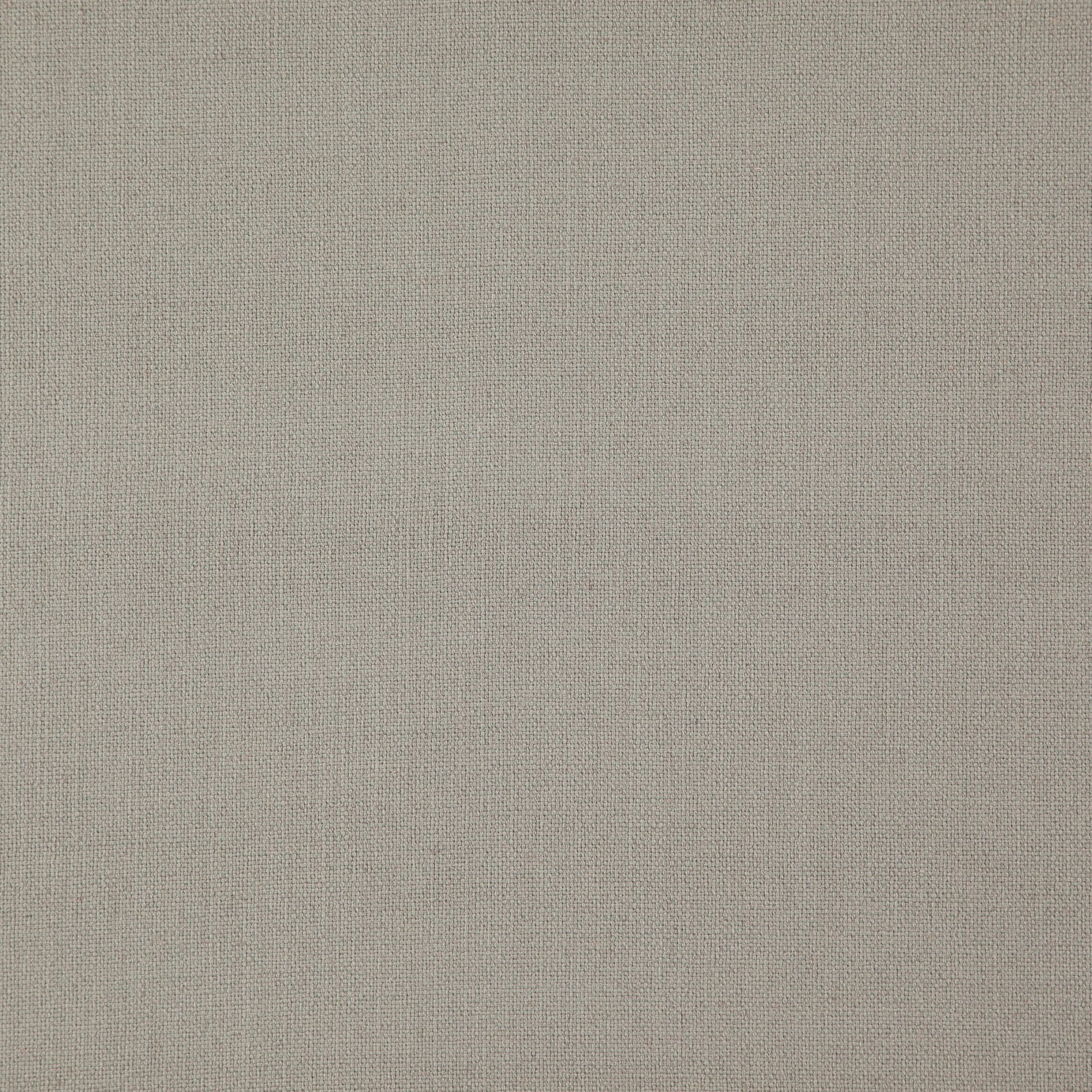 Grey linen-textured woven fabric close-up; neutral upholstery textile with visible weave.